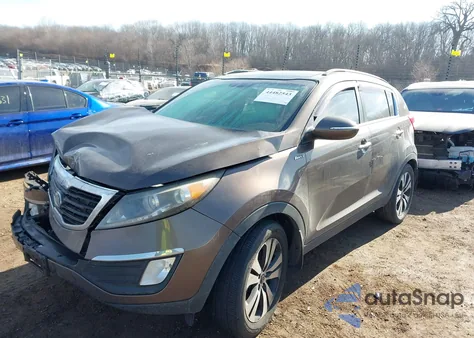 2011 Kia Sportage Ex z USA, uszkodzony, nr VIN KNDPCCA21B7086484